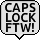 CAPSLOCK BADGE
