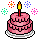 Velas del catorce aniversario de Habbo-Happy
