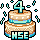 Tarta de Cumpleaños: 4to Aniversario HabboSecurity
