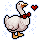 Rare Goose Friend
