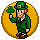 Leprechaun badge
