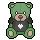 Green Teddy Bear
