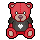 Red Teddy Bear
