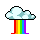 HabboQuests Rainbow Rain
