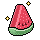 A watermelon. Thanks HabboBites...
