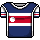 Costa Rican Football Shirt
