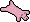 Pink Faux-Fur Bear Rug