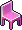 Pink Plasto Chair