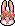 Pink Flower Crown Bunny