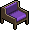 Purple Area Armchair